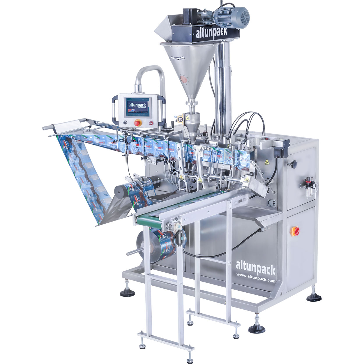 Single Sachet Powder Filling and Packing Machine Gripper